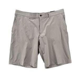 Adidas Ultimate 365 Golf Shorts Men 38 Gray Performance Stretch Casual Preppy